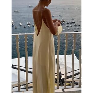 Commense Yellow Maxi Dress